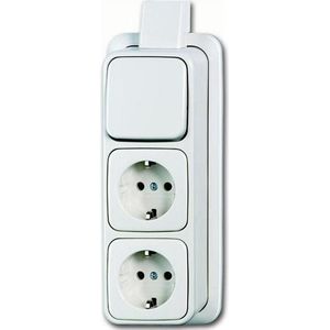Busch Jaeger 2601/6/2300/2Eapjw Com Ra 3V Wis+Pl