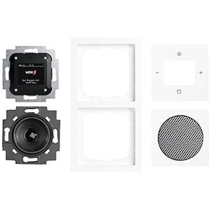 Busch-Jaeger - 2CKA008200A0236 - DAB+ Stereo-Wekkerradio - Kleurendisplay - Bluetooth-interface