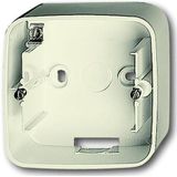 Inbouwdoos - Beige - Kunststof - IP20 - Glanzend