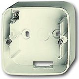 Inbouwdoos - Beige - Kunststof - IP20 - Glanzend