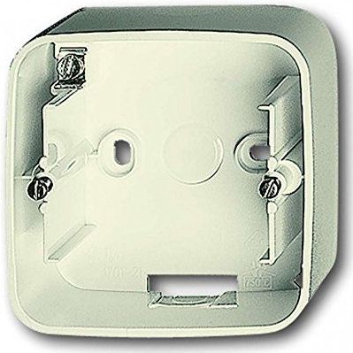 Inbouwdoos - Beige - Kunststof - IP20 - Glanzend