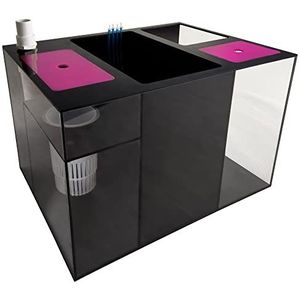 Dupla Marin Ocean Sump 200 filtersysteem met 5 kamers, eenvoudige installatie, verstelbare skimmerkamer, afmetingen: 49,3 x 35 x 40 cm