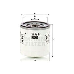 Oliefilter MANN-FILTER W 7054