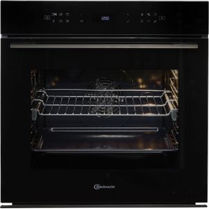 BAUKNECHT Einbaubackofen »BBI78HT1SK«, mit 1-fach-Teleskopauszug, Hydrolyse, AirFry-Funktion, Pizzafunktion, 1-fach-Teleskopauszug, Hydrolyse