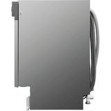 BAUKNECHT teilintegrierbarer Geschirrspüler "BSBO 3O35 PF X (2)", 10 Maßgedecke