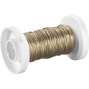 5 x Knorr prandell Golddraht 0,25mmx35m