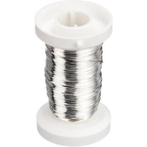 Knorr Prandell 216468713 Knorr Prandell 216468713 zilverdraad Ø 0,4 mm, 40 m, verzilverd met koperen kern, zilver