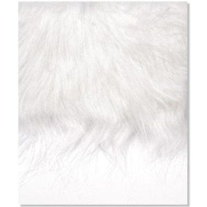 Knorr Prandell 20 x 35 cm pluche dier wit hoogpolig