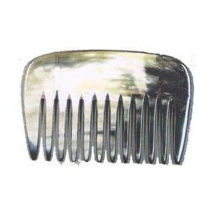 Golddachs Hoorn Afro kam 10 cm