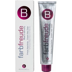 Berrywell Farbfreude Cream Hair Color Permanente Crème Haarkleur Kleuring 61ml - 06.55 Dark Blonde Extra Mahogany / Dunkelblond Extra Mahagoni