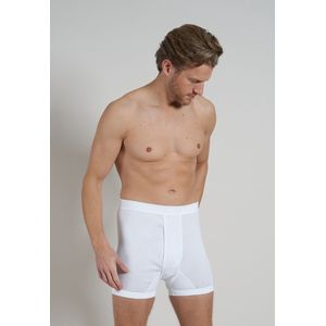 Ceceba - Boxershort - Wit - Fijnrib - 1-pack