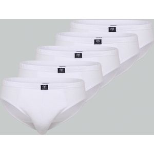 CECEBA - Challenger - Herenslip - Wit - 100% Biologisch Katoen - 5-pack