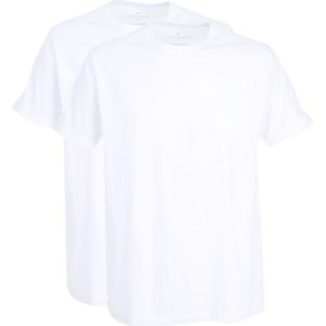 TOM TAILOR - Ohio - Heren Ondershirt met ronde hals - 2-pack - Wit