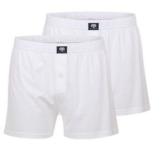 Ceceba - Boxershorts - Wit - Verpakking van 2 Stuks