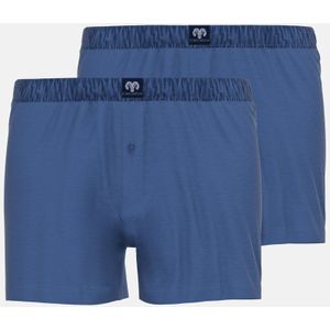 CECEBA - Daytona - Boxershorts - Blauw - 2-pack - 100% Biologisch Katoen