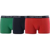 Tom Tailor - Boxershorts - Rood - 3-pack