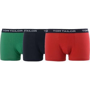 Tom Tailor - Boxershorts - Rood - 3-pack