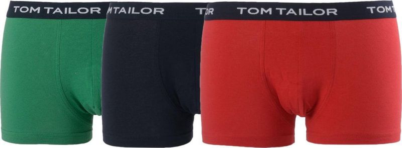 Tom Tailor - Boxershorts - Rood - 3-pack