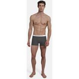TOM TAILOR - Boxershorts - Grijs Gemêleerd - Zwart - Katoen/Elasthaan - 3-Pack