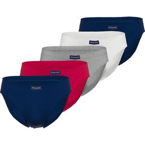 TOM TAILOR Heren Minislip 5-Pack - Donkerblauw