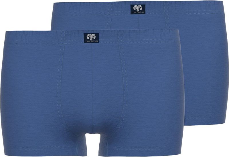 CECEBA Boxershorts - Set van 2 - Zwart - Biologisch Katoen - Aansluitend