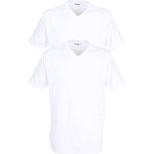 CECEBA Maverick American T-shirt - 2-pack - V-hals - Wit