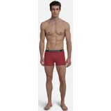 TOM TAILOR - Boxershorts - Rood-Blauw-Grijs - 3-Pack - Lage Taille