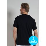 CECEBA T-Shirt Maverick (2-tlg) V-Ausschnitt, kurzarm, Baumwolle, im 2er Pack