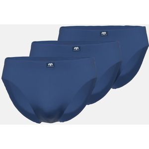 CECEBA - Daytona - Herenslip - Blauw - 3-pack van 100% Biologisch Katoen