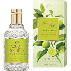 4711 - Acqua Colonia Lime en Nutmeg - Eau De Cologne - 50ML