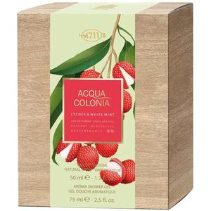 4711 Acqua Colonia Lychee & White Mint Geurset, 1 st