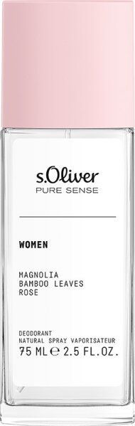 s.Oliver - Pure Sense Deodorant - Geur - Geen Inhoudsmaat