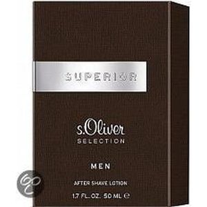 s.Oliver Superior Men After Shave Lotion, Bruin, Zilver, 50 ml