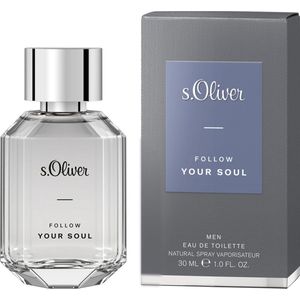 s.Oliver Herengeuren Follow Your Soul Men Eau de Toilette Spray