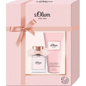 s.Oliver for Her Eau de Toiette 30 ml + Shower Gel 75 ml geschenkset