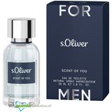 s.Oliver Scent of You Men Eau de Toilette 30 ml