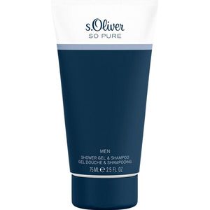 s.Oliver - So Pure Men - Douchegel & Shampoo - 250ml - Geurige Combinatie