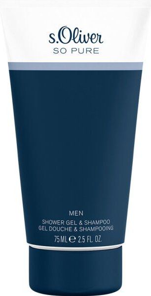 s.Oliver - So Pure Men - Douchegel & Shampoo - 250ml - Geurige Combinatie