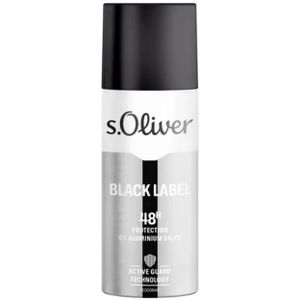 s.Oliver - Black Label - Deodorantspray - 150 ml - Active Guard Technologie