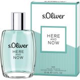 s.Oliver Here And Now Natural Spray Eau de toilette 30 ml Heren