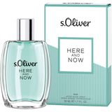 s.Oliver Here and Now Man aftershave spray 50 ml