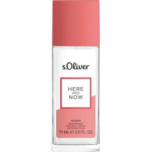 s.Oliver - Here And Now - Deodorant Spray - 75 ml - Verfrissende Geuren