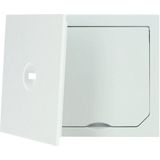 ABL Vloercontactdoos + RA 1-voudig – inbouw – 16A 250V – Grijs