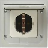 ABL Vloercontactdoos + RA 1-voudig – inbouw – 16A 250V – Grijs