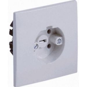 ABL - PERILEX Inbouw Wandcontactdoos - 16 A - Wit - Duroplast