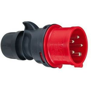 ABL S51S30 Stecker 5P/16A 400V/IP44/6h/rot