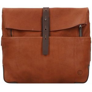 Harold's Mount Ivy Messenger Leer 40 cm Laptopcompartiment cognac