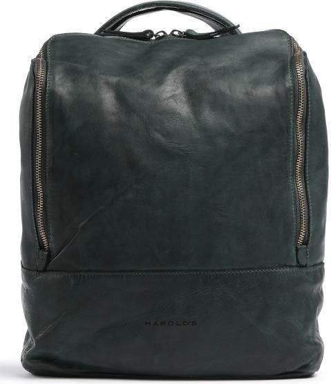Harold's Submarine Rugzak Leer 32 cm Laptopvak  groente
