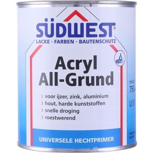 Sudwest Acryl Allgrund Grijs 750 ML