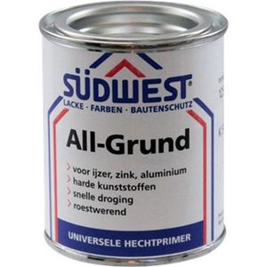 Südwest All-Grund Multiprimer K51 Grijs - Alkyd 2,5 liter - Deur & Kozijn Radiator Trap Grondverf & Primer - Waterbasis - Verfwinkel is tot 50%